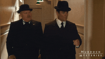 Scared Oh No GIF by Murdoch Mysteries
