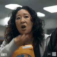 Killing Eve Reaction GIF by BBC America