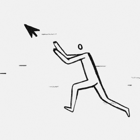 Catch Me If You Can Animation GIF by Pierre-Julien Fieux
