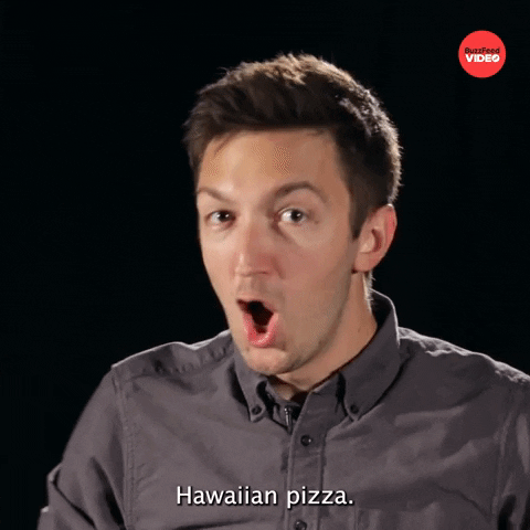 Hawaiian Pizza GIF by BuzzFeed