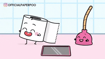 Happy Dance GIF by Paper Poo