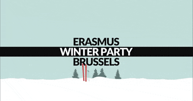 Latino Party Snow GIF by Erasmus Student Network