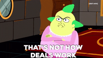 Deal Breaker Thats Not How It Works GIF by Adult Swim