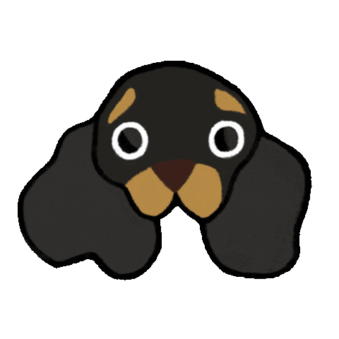 Dog Puppy Sticker by Arianna Testi