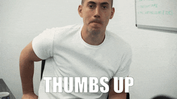 Thumbs Yes GIF by 43 Clicks North
