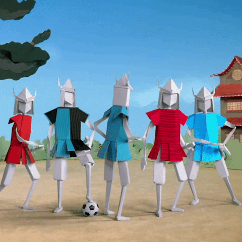 Stop Motion Football GIF by Mighty Oak