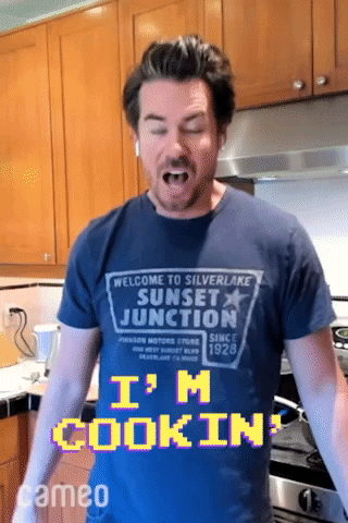Jerry Trainor Cookin GIF by Cameo