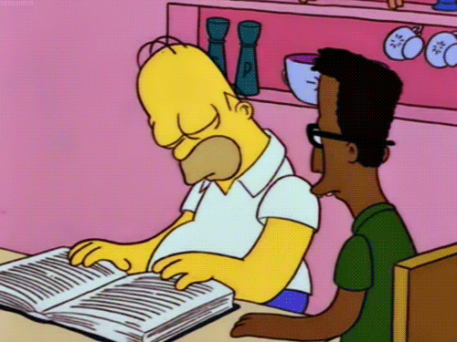 Cheezburger gif the simpsons homer punch GIF