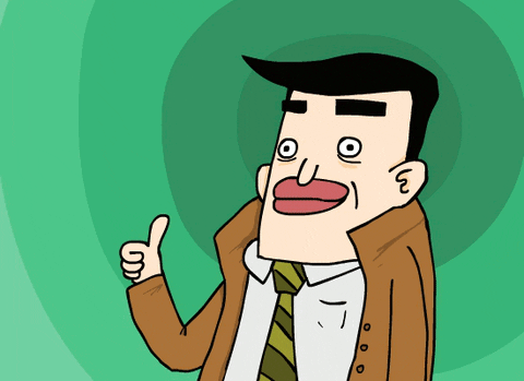 Thumbs Up GIF by Troy Wagner - Find & Share on GIPHY