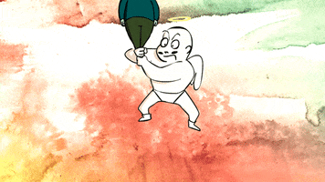 levpo fight animation angel bat GIF