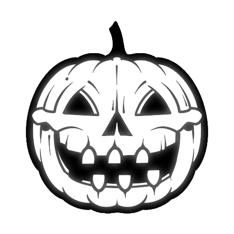 Halloween Skull Sticker