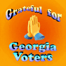 I Vote Georgia Peach