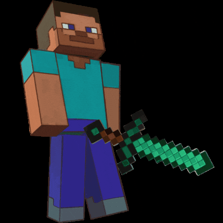Minecraft Steve GIF
