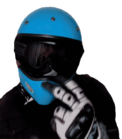 Peace Helmet Sticker by Motoveli Motorcycle Zine