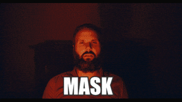 greater mask lights fear sound GIF