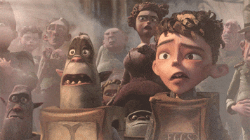 stop-motion eww GIF by The Boxtrolls