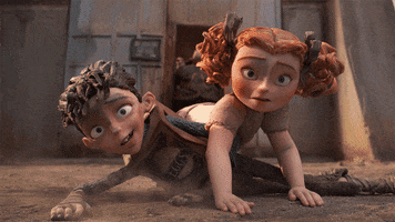 flee red hats GIF by The Boxtrolls