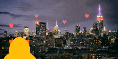 new york city love GIF by Poncho
