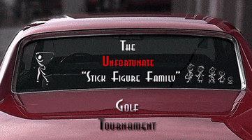 Tiger Woods Golf GIF by The Unfortunate Stick-Figure Family