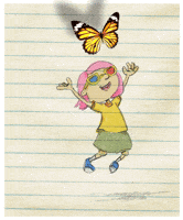 3-D Butterfly GIF by Chris Timmons