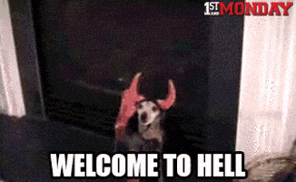 Welcome To Hell Gif By Firstandmonday Find Share On Giphy