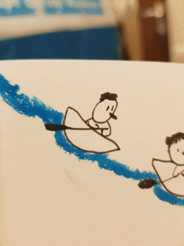 Animation Boat GIF by Philippa Rice