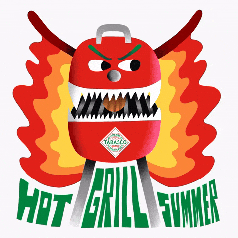 Grilling Franks Red Hot GIF by TABASCO® Brand