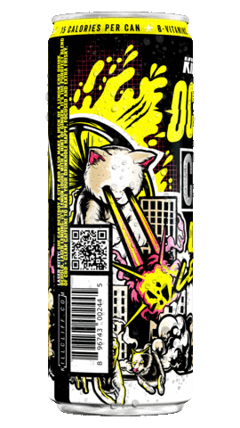 Energy Drink Cats Sticker by Kill Cliff®