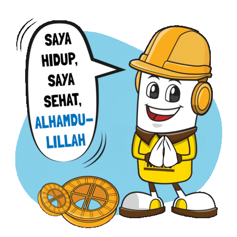 Engineer Safety First Sticker by Mesindo Agung Nusantara