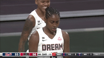 I Cant Hear You Womens Basketball GIF by Atlanta Dream