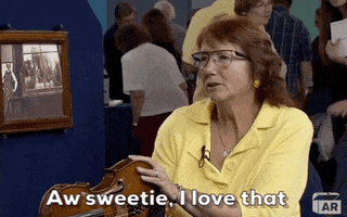 Love It Sweetie GIF by ANTIQUES ROADSHOW | PBS
