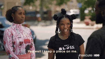 Come At Me Issa Rae GIF by Insecure on HBO