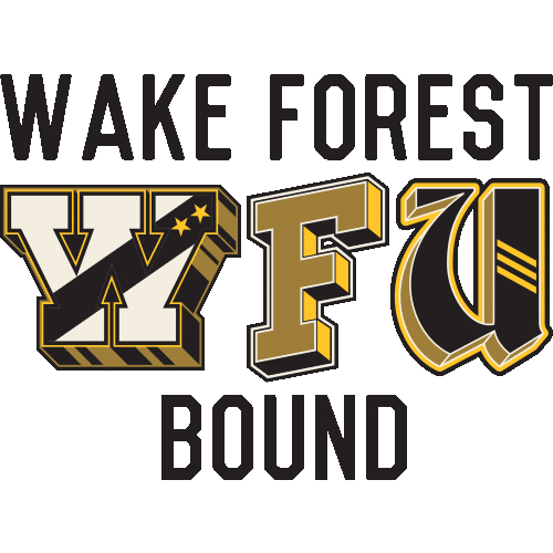 Wake Forest Godeacs Sticker by Wake Forest University