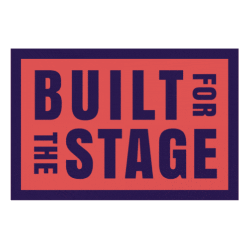 Built For The Stage Sticker