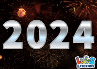 Happy New Year Celebration GIF by Lucas and Friends by RV AppStudios Happy New Year Celebration GIF by Lucas and Friends by RV AppStudios