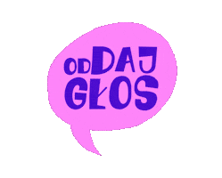 Text Voting Sticker