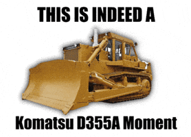 Construction Bulldozer GIF