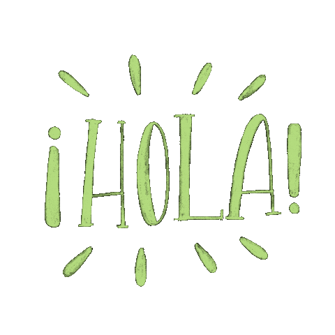 Lettering Hello Sticker