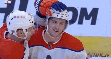 Ice Hockey Smile GIF by NHL