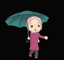 Rain Umbrella GIF