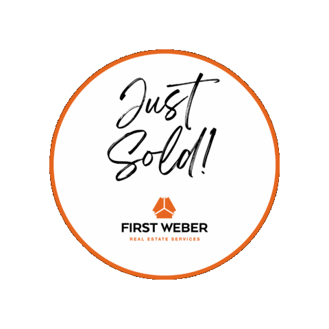 Realestate Justsold Sticker by First Weber