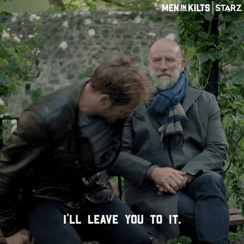 See Ya Goodbye GIF by Men in Kilts: A Roadtrip with Sam and Graham