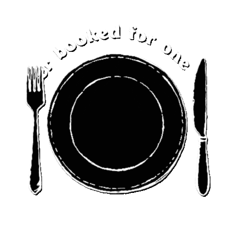 Dinner For One Love Sticker by Cat Burns