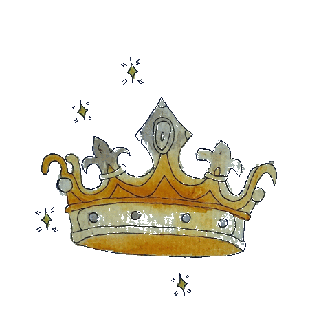 Illustration Queen Sticker by Raffaella