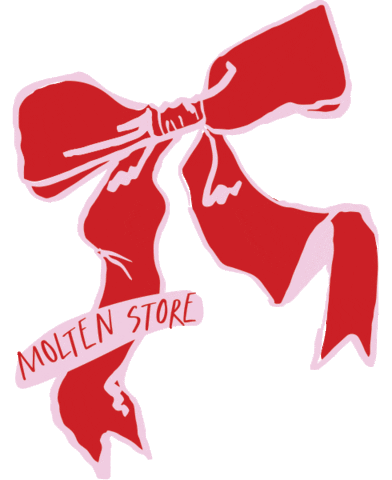 Christmas Pink Sticker by Molten Store