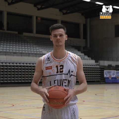 LeuvenBears basketball basket bears throw GIF