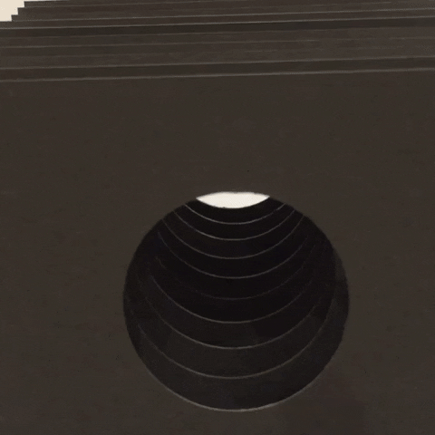 Black Hole Paper GIF by Griffics