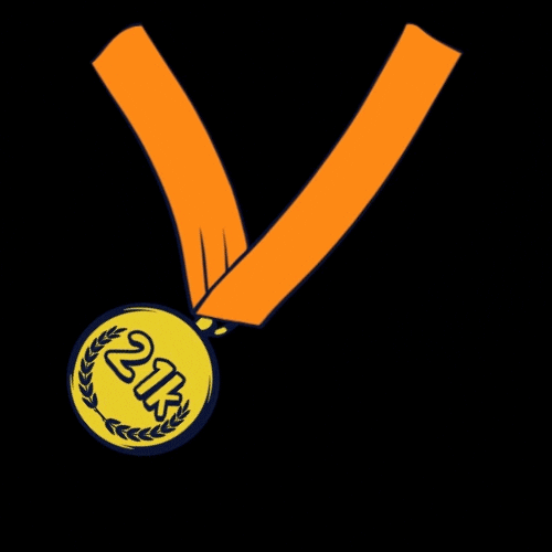 Medal 21K GIF by Brooksrunning