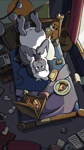 Tired Sheep GIF by The Sad Times