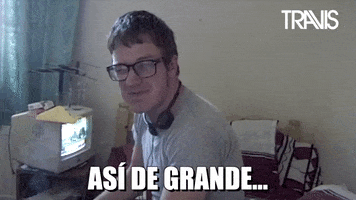 Enorme Spanish GIF by Travis